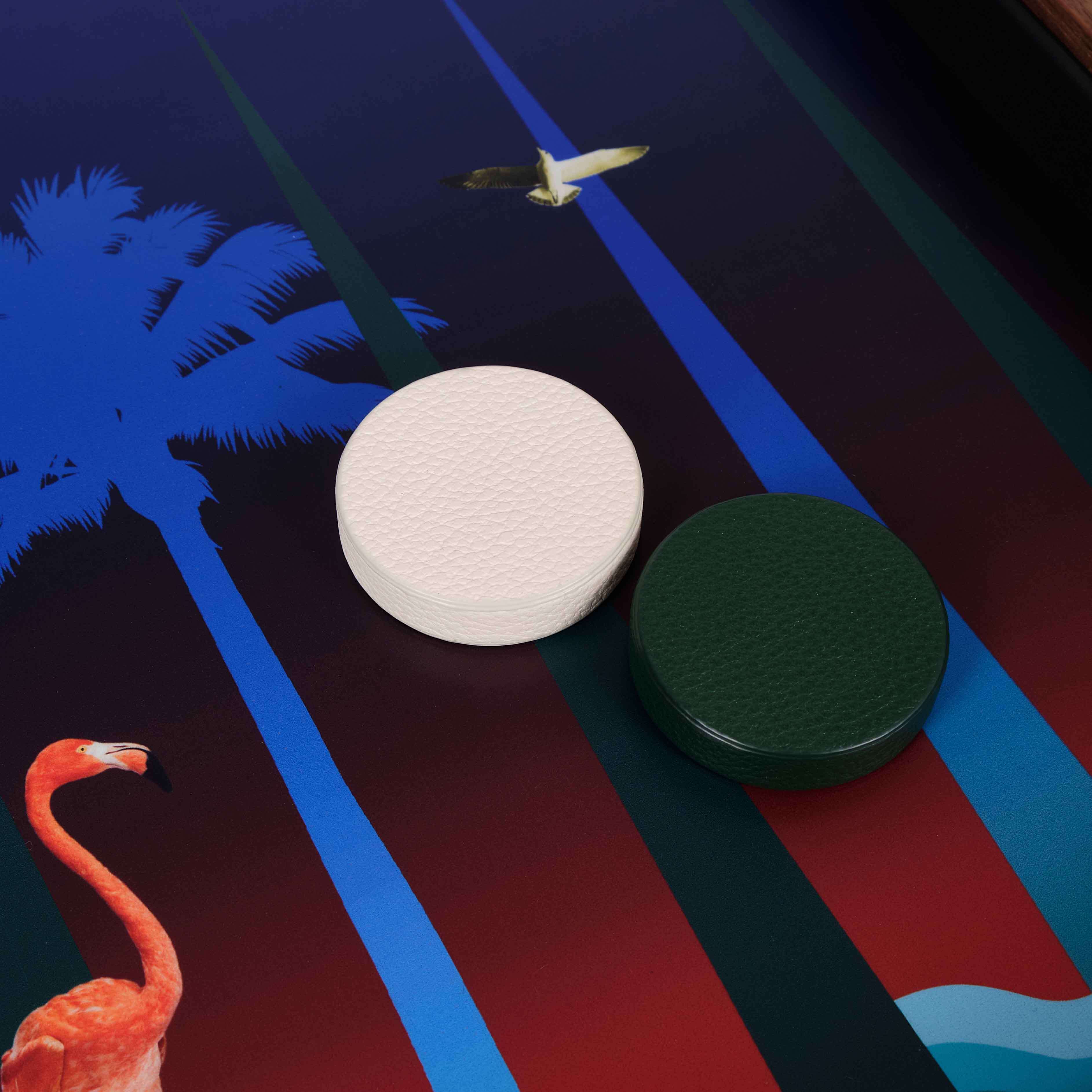 Alexandra Llewellyn Dusk Backgammon Set Detail 1